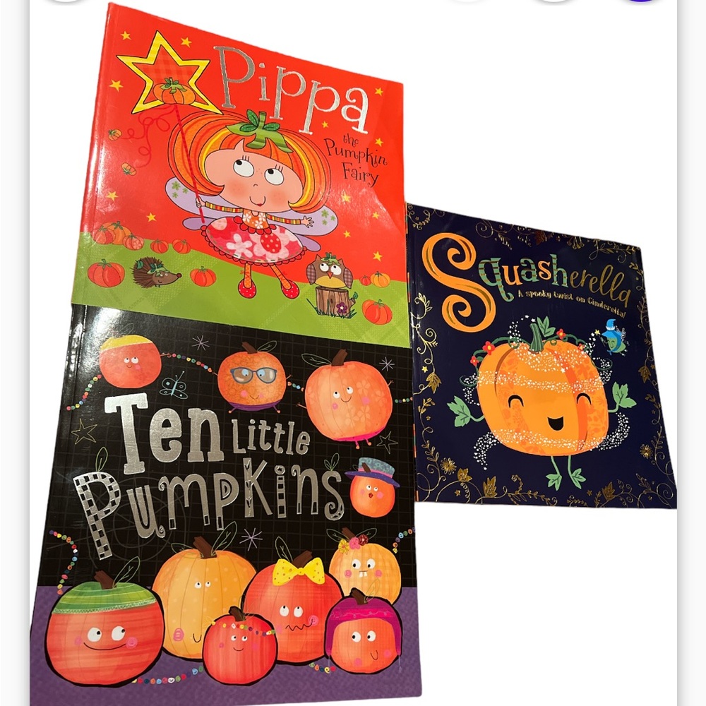 3pc New Pumpkin cute kids books